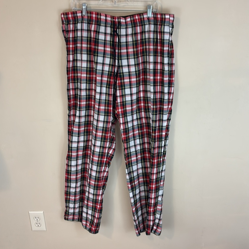 Victorias Secret  Lightweight Plaid Sleep Pajama Pants Size XL